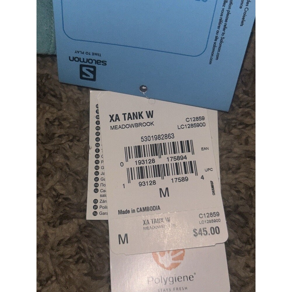 Women’s Medium Salomon Meadowbrook Tank  NWT - Picture 6 of 8